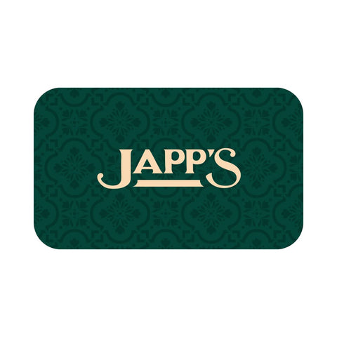Japp's Gift Card