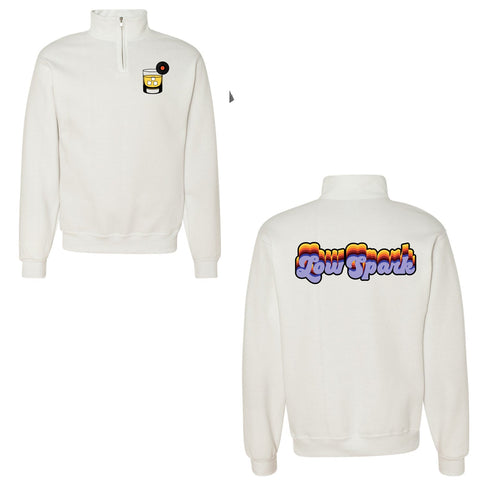 Low Spark - Vinyl Cocktail  - Unisex Blend Qtr Zip