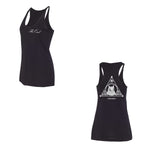 The Owl Women's Racerback Tank (Black)