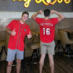 The Stretch Red Baseball Jersey