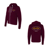 aliveOne Unisex Hooded Sweatshirt (Maroon)