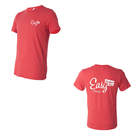Easy Bar Unisex Crew Tee (Red)