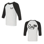 Easy Bar Unisex Three-Quarter Sleeve (White Fleck)