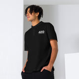 4EG Embroidered Unisex Polo (Black)