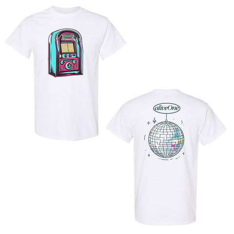 Alive One - Juke Box Full Color - Unisex Tee