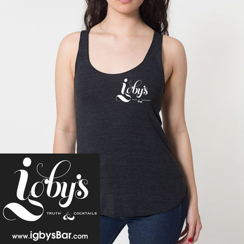 Igbys Bar Racer Back Tri-Blend Tank Top