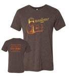 The Roosevelt Room - Unisex Track Tee (Brown)