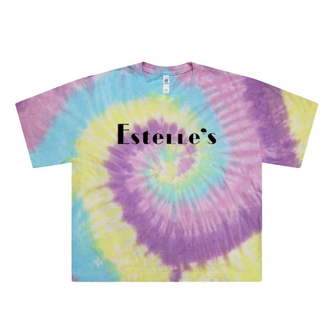 Estelles - Tie Die - Womens Crop Tee